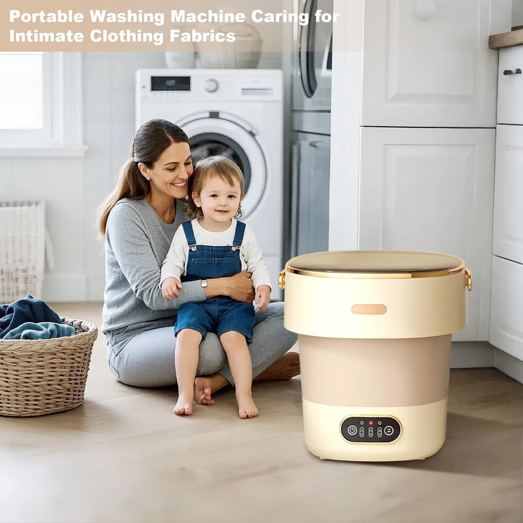 Portable Washing Machine With Spin Dryer