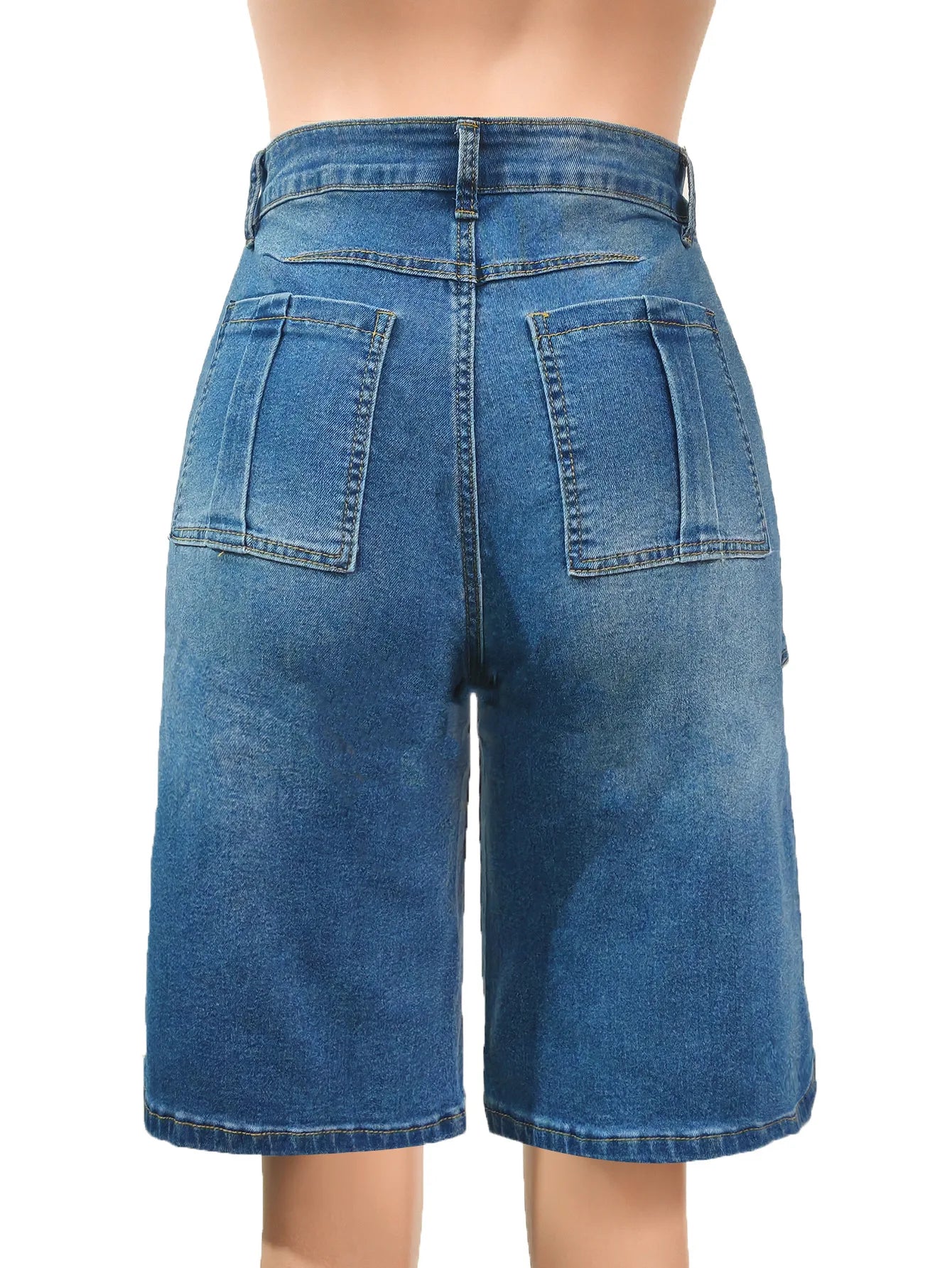 Vintage Streetwear Jeans Cargo Shorts