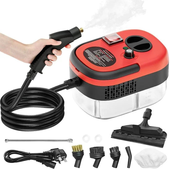 110V Portable Handheld Steam Cleaning Machine With Multiple Accessories