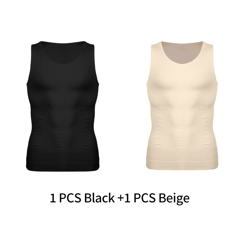 Mens Slimming Body Shaper Vest