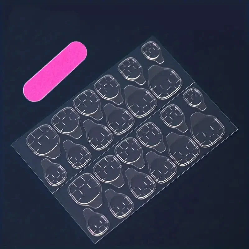 Medium-length Square Press On Nails