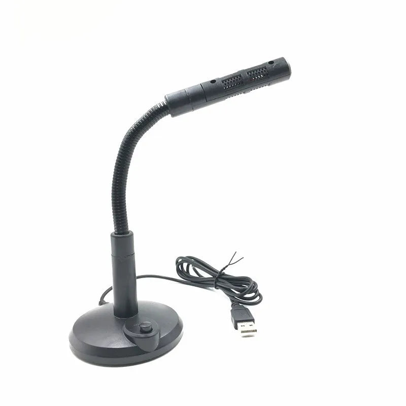 USB Computer Microphone Noise-Cancelling Recording Desktop Mic