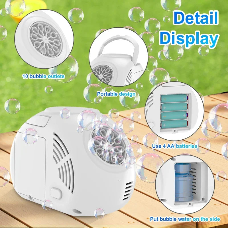 Handheld Outdoor Bubble Machine