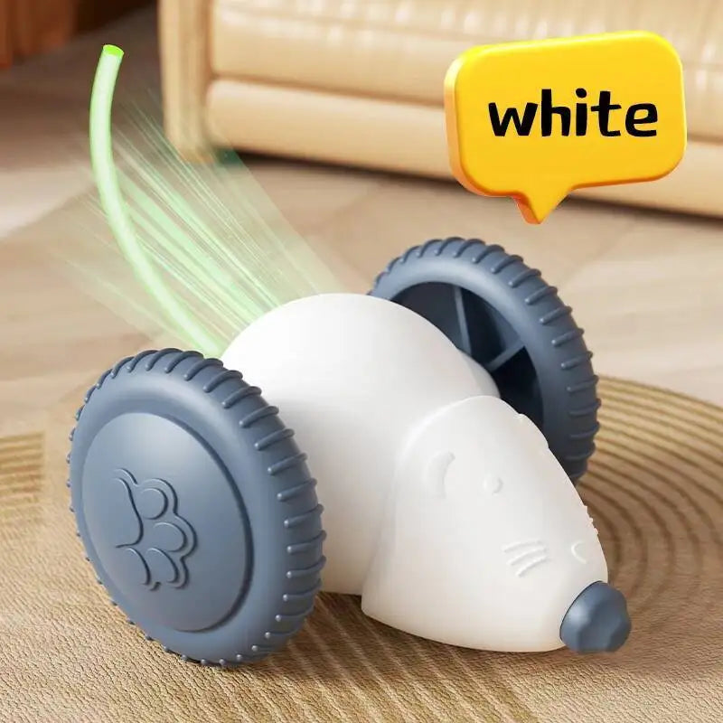 Electric Mouse Car Interactive Cat Toy