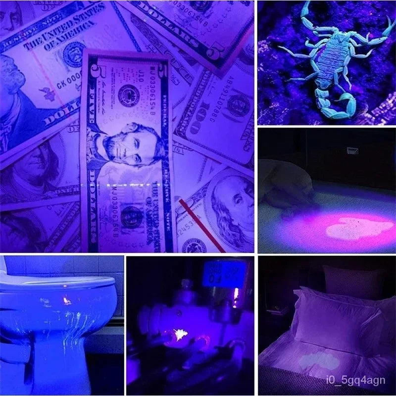 100/51/21 LED UV Flashlight