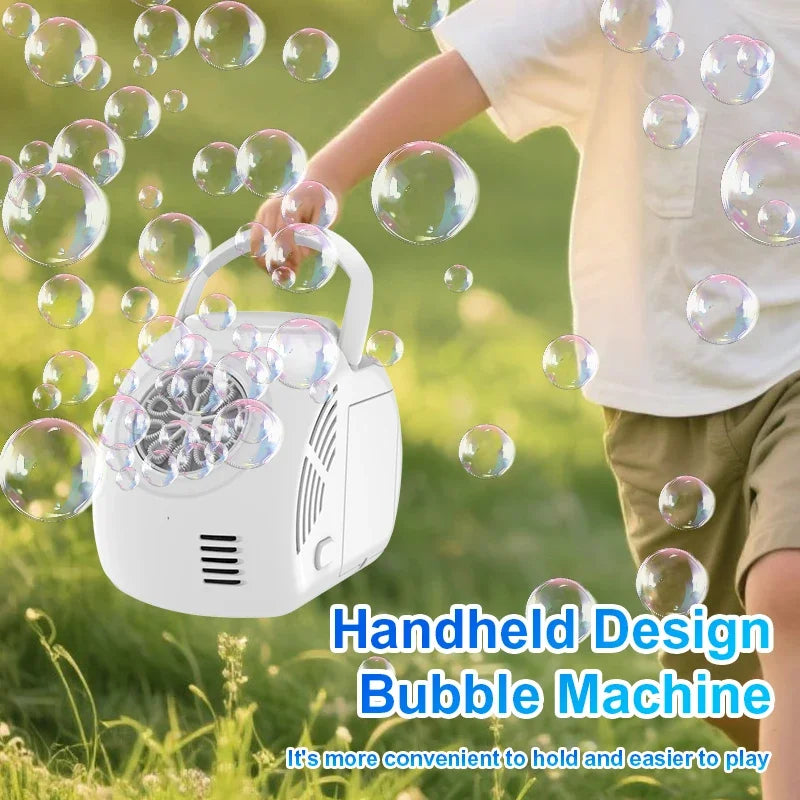 Handheld Outdoor Bubble Machine