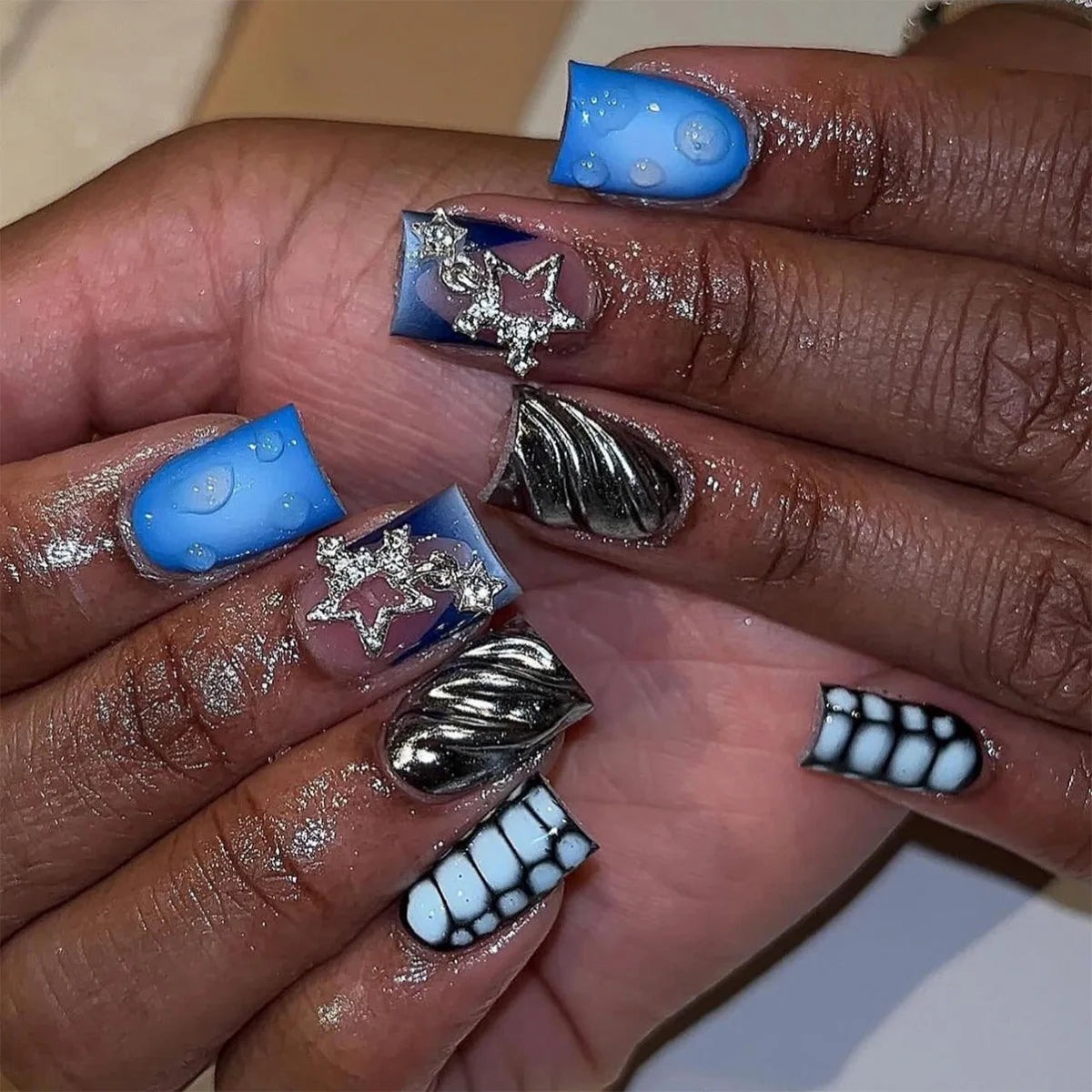 24pcs Press On Nails Variety of Styles