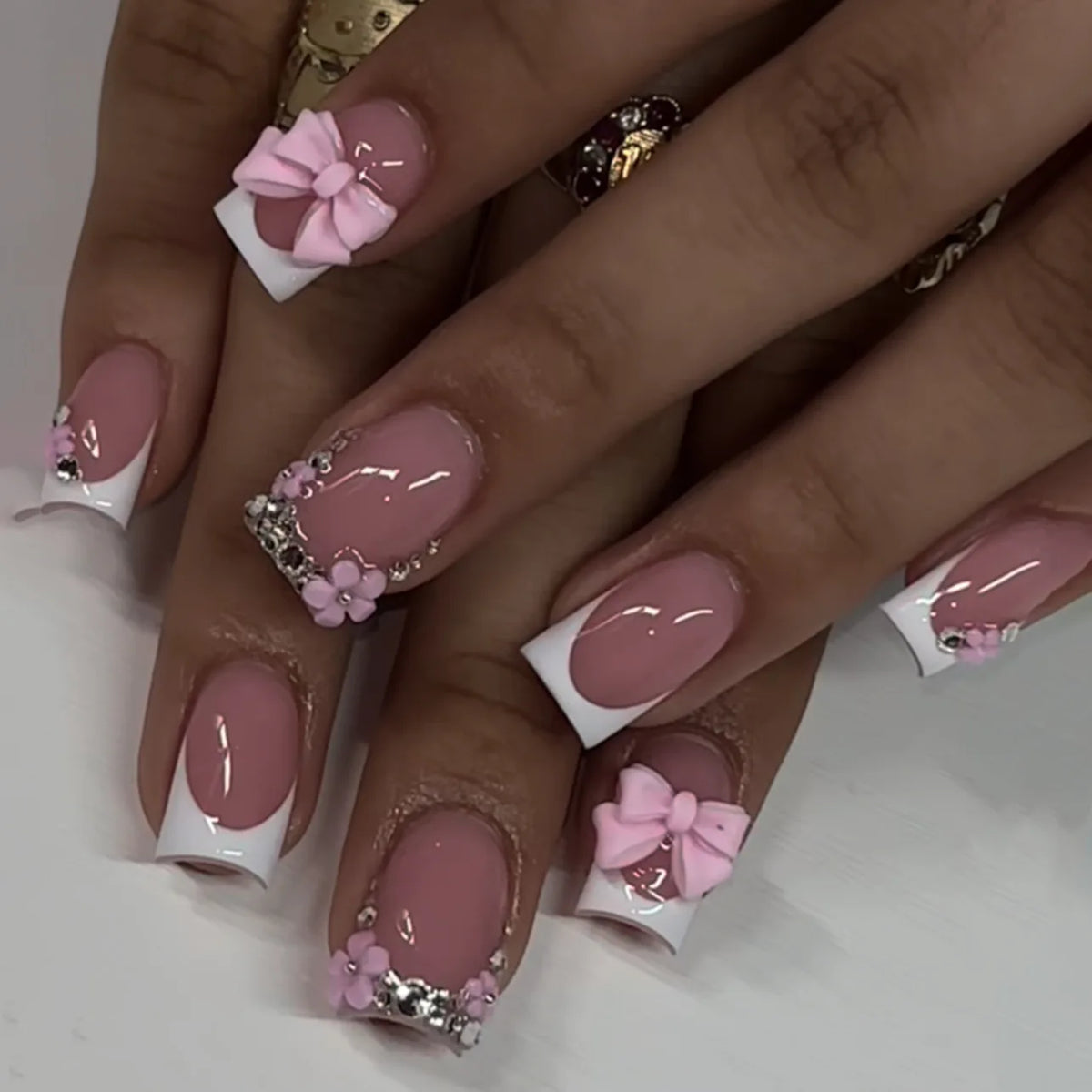 24pcs Press On Nails Variety of Styles