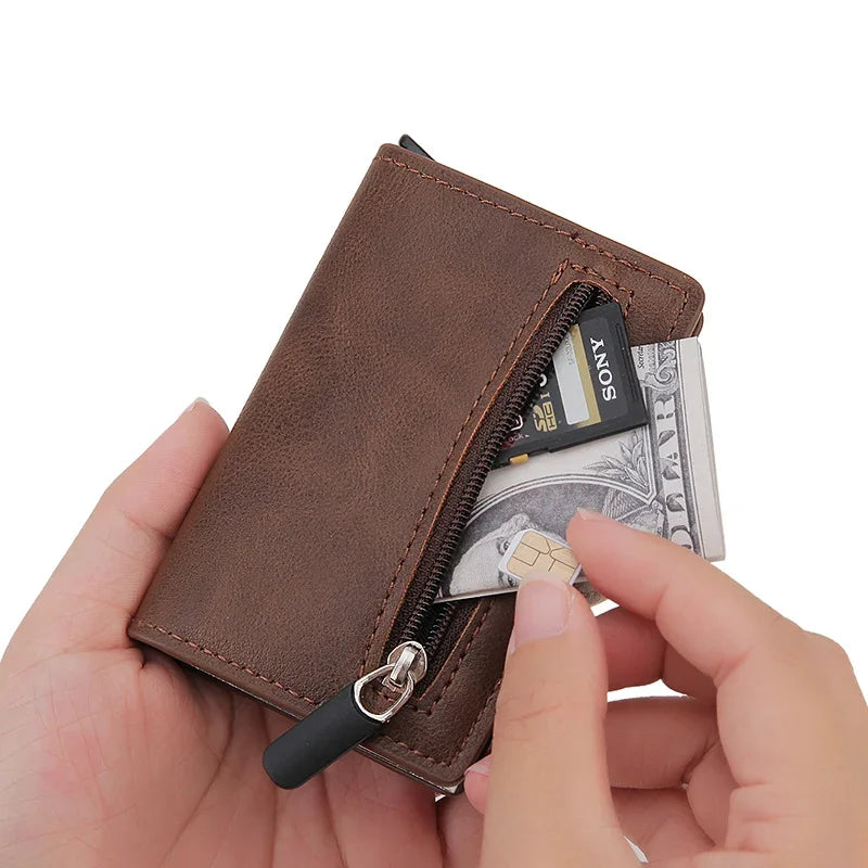 RFID Blocking Credit Card Holder Men Wallet