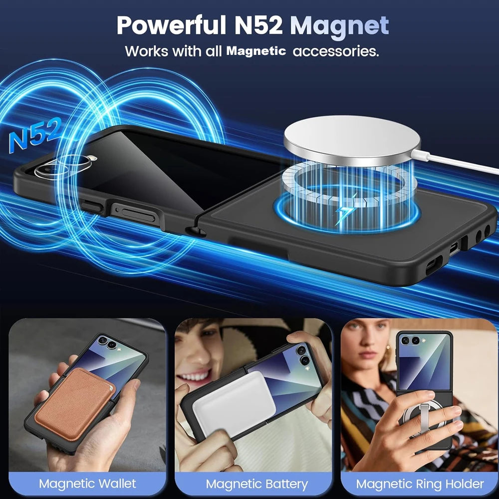 Magnetic Wireless Charging Mobile Phone Case