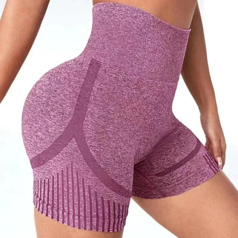 Women's Yoga High-Elasticity High-Waist Shorts