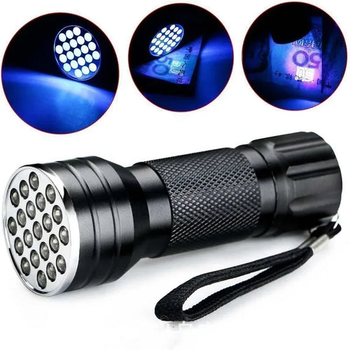 100/51/21 LED UV Flashlight