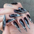 24Pcs Long Stiletto Press on Nails