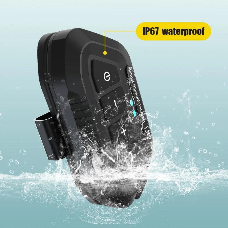 1200mAh Motorcycle Helmet Wireless Headset