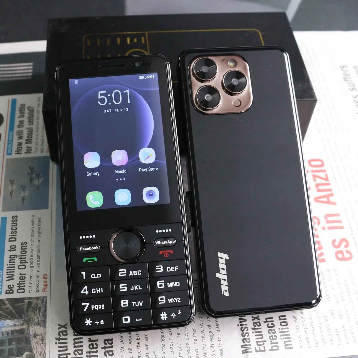 4G LTE 3.5" Touchscreen Keypad Smartphone