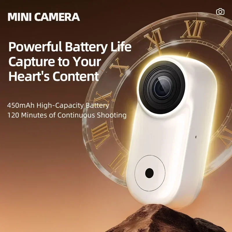 Lenovo WiFi Mini Action Camera 4K HD Thumb POV Camera