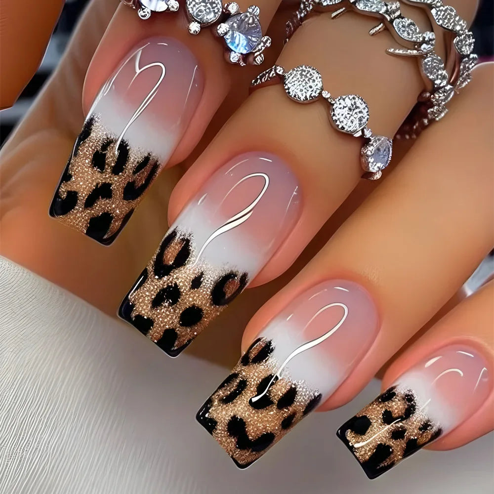 24pcs Simple Press on Nails