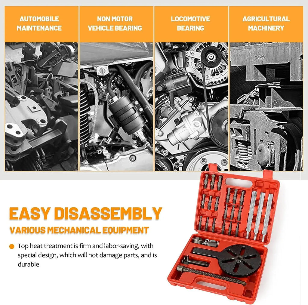 21 in 1 Bearing Disassembly Puller Inner Hole Removal Tool