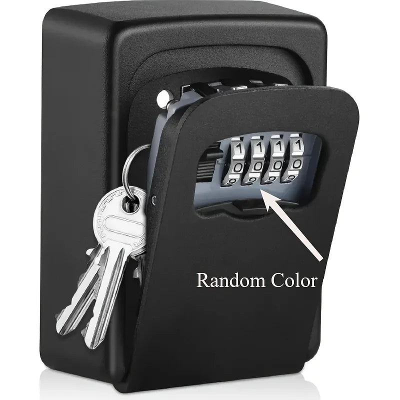 1pc Ultra-Secure Flip-Top Key Safe