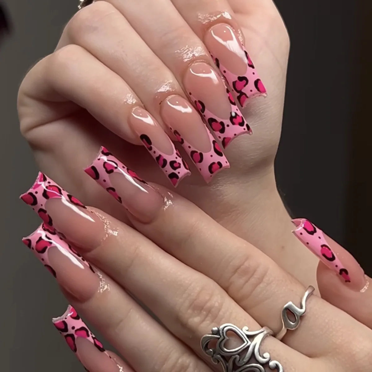 24Pcs French Press on Nails