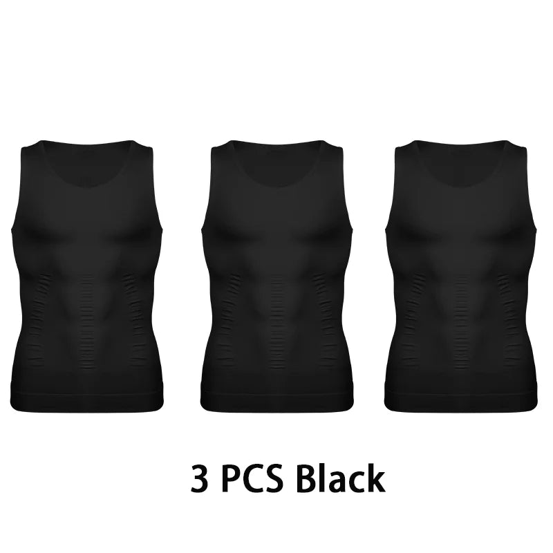 Mens Slimming Body Shaper Vest