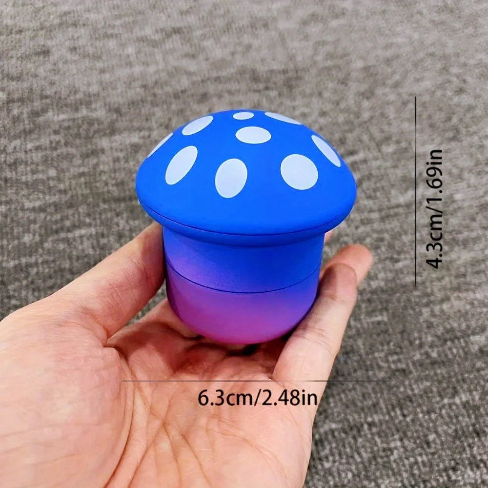 Metal Mushroom Herb Grinder
