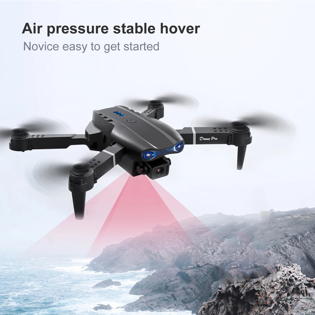 ZNLYRION Dual Camera FPV Drone Optical Flow Hover Foldable RC Quadcopter