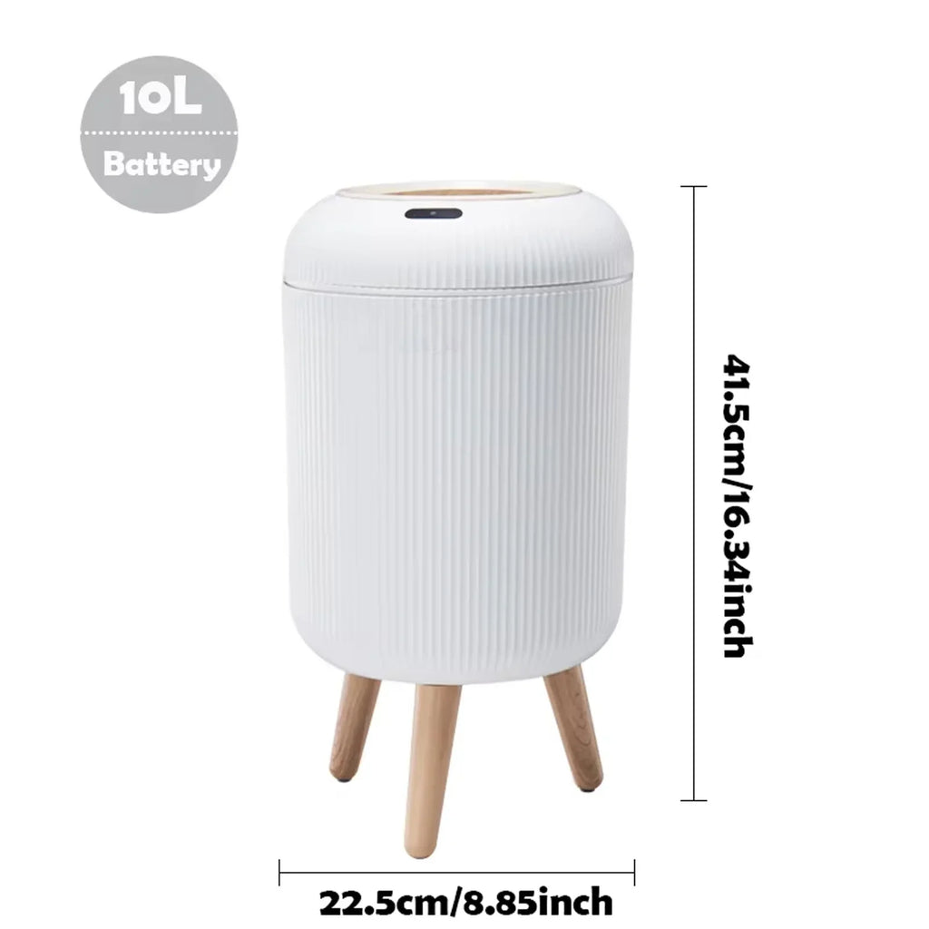 10L Motion Sensor Automatic  Trash Can with Lid