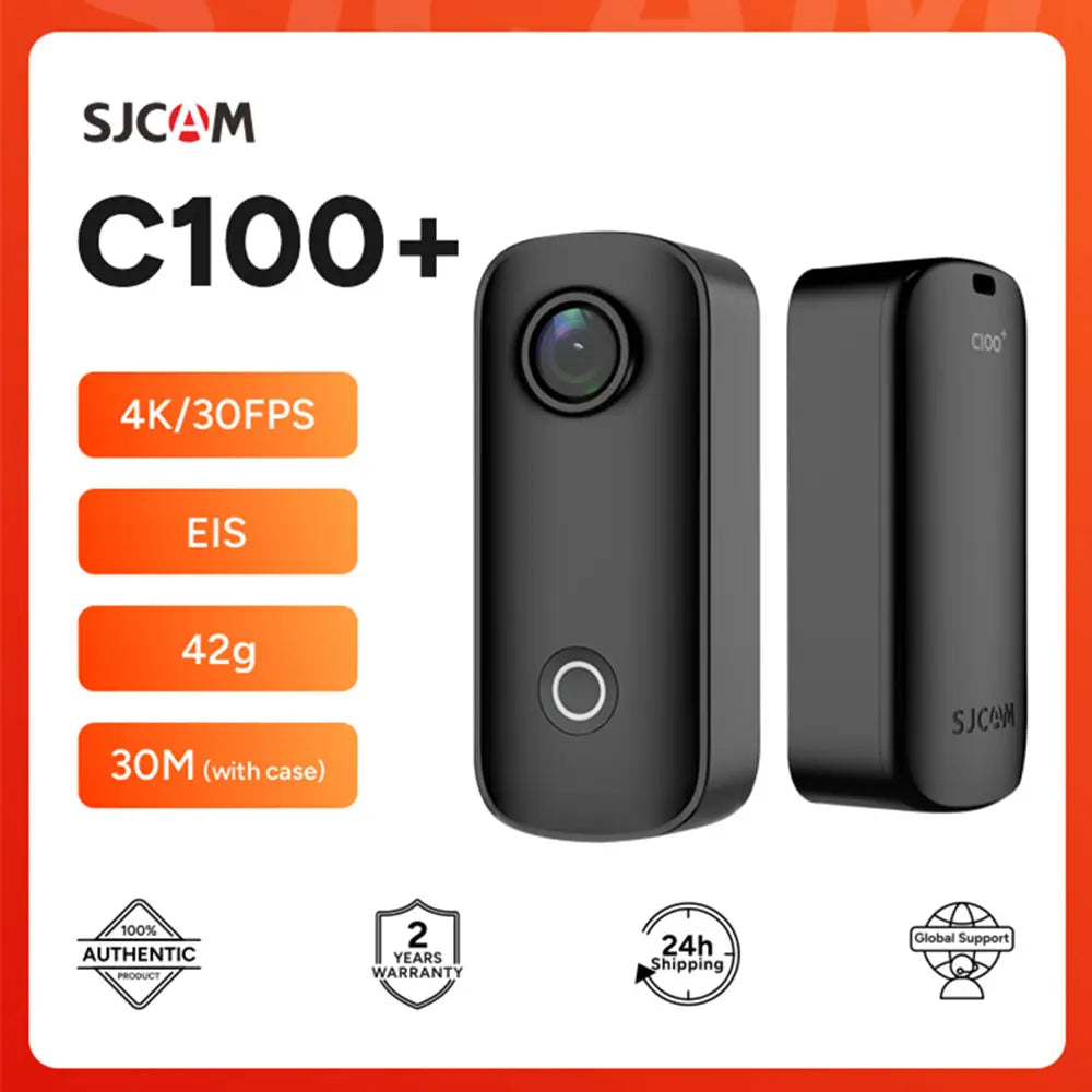 SJCAM C100 Plus Action Camera 4K 30M Waterproof