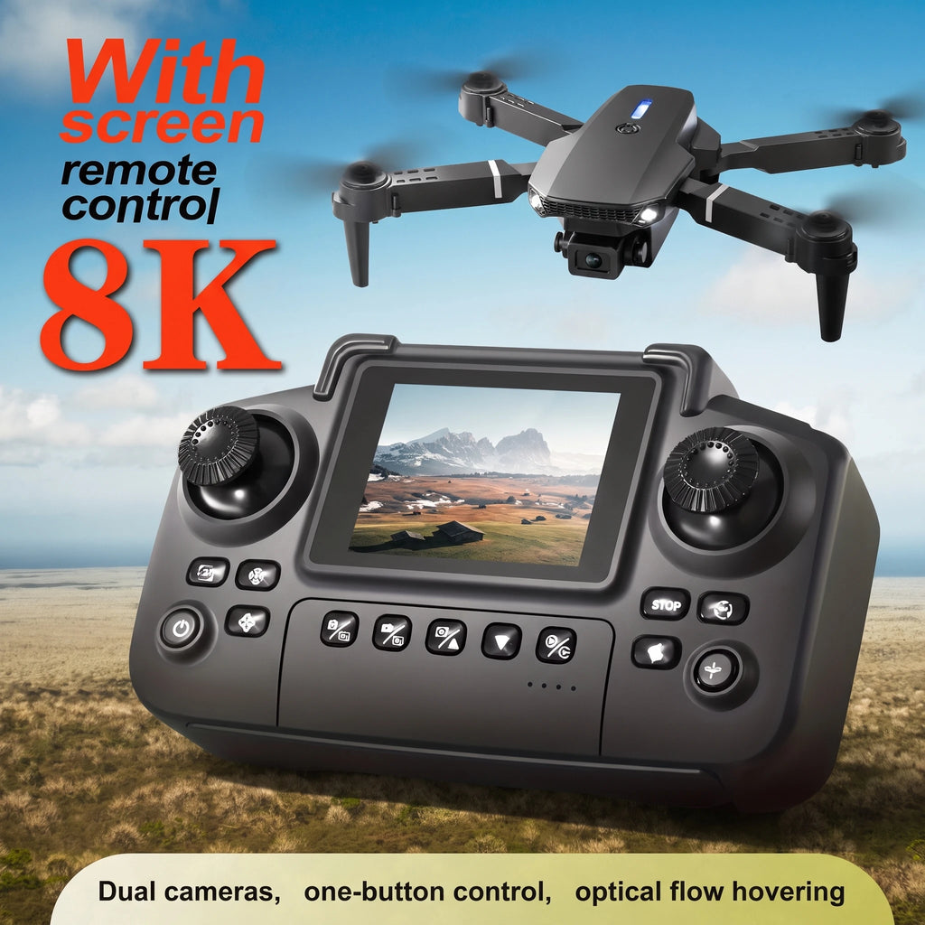 2026 Upgraded E88PRO MAX Foldable Drone Features Dual Cameras