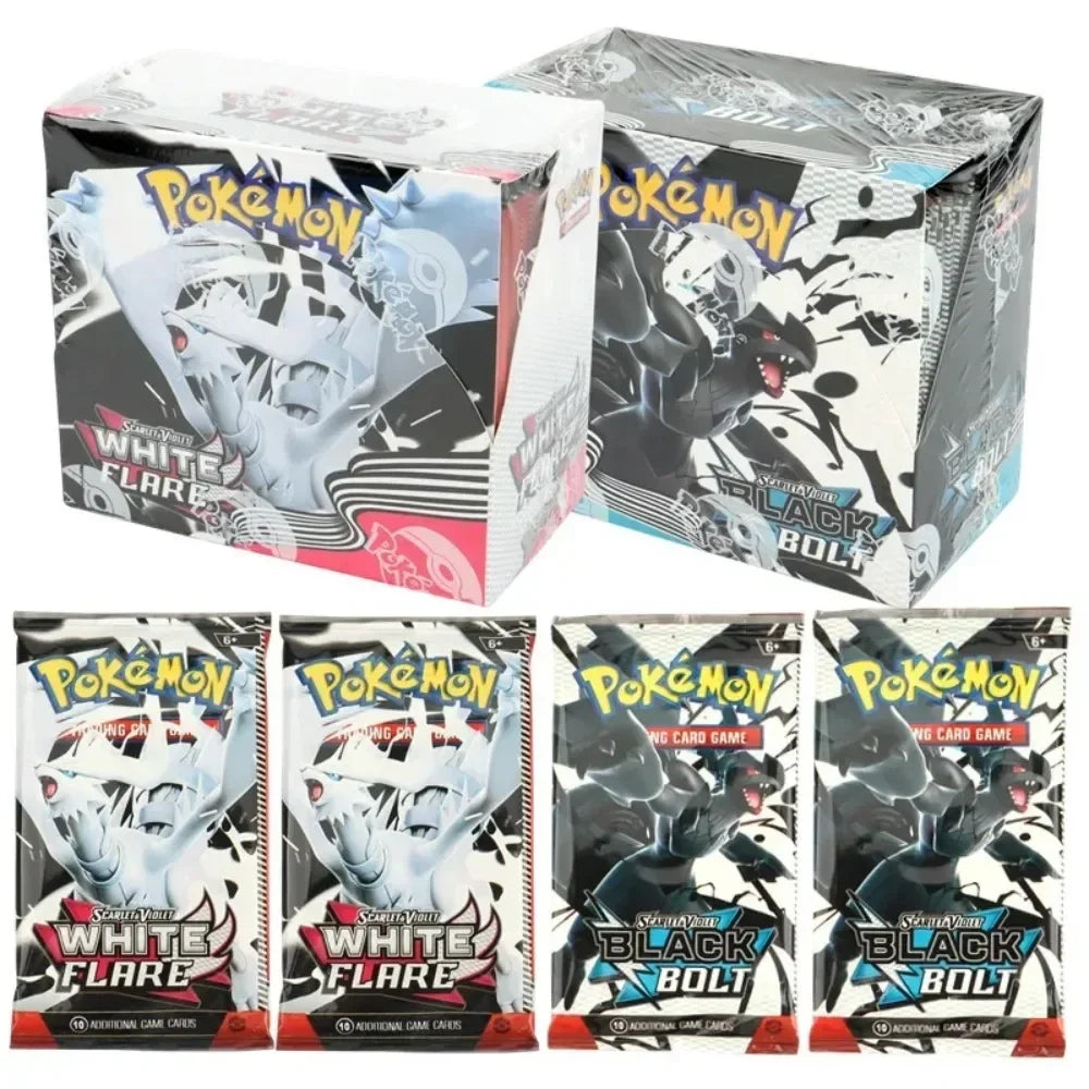 360pcs English Pokemon Cards Trade Game Cards