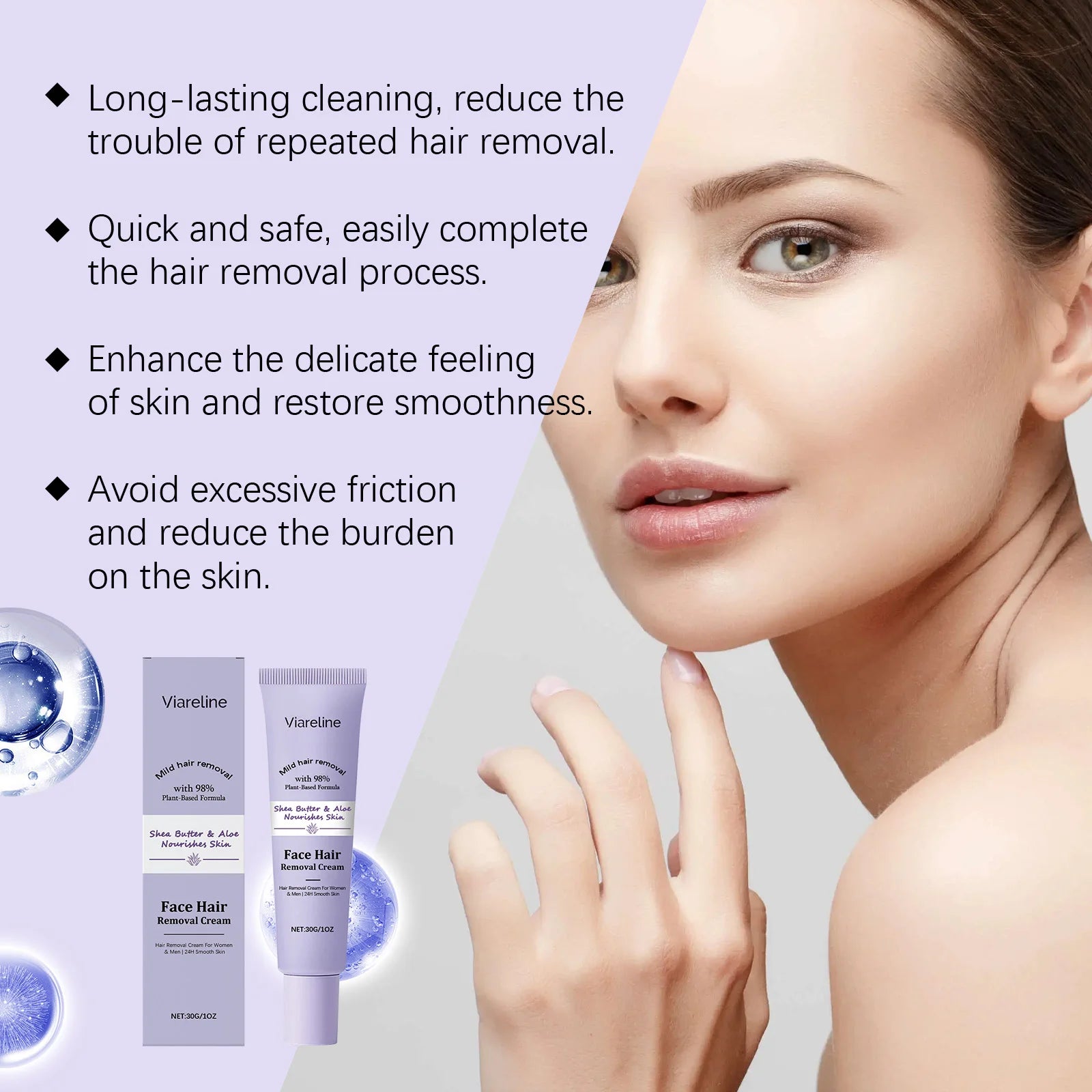 Facial Hair Removal Cream