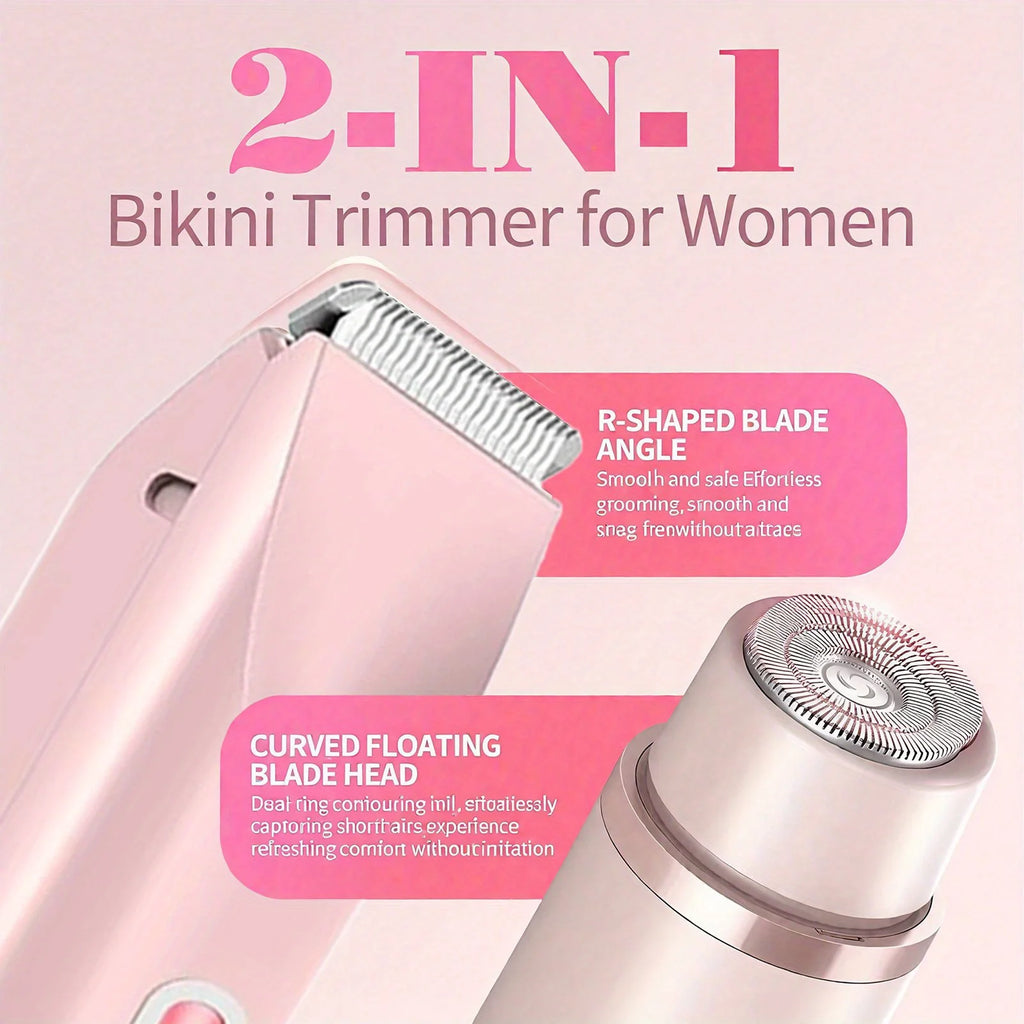 2-in-1 Dual-head Electric Epilator and Shaver