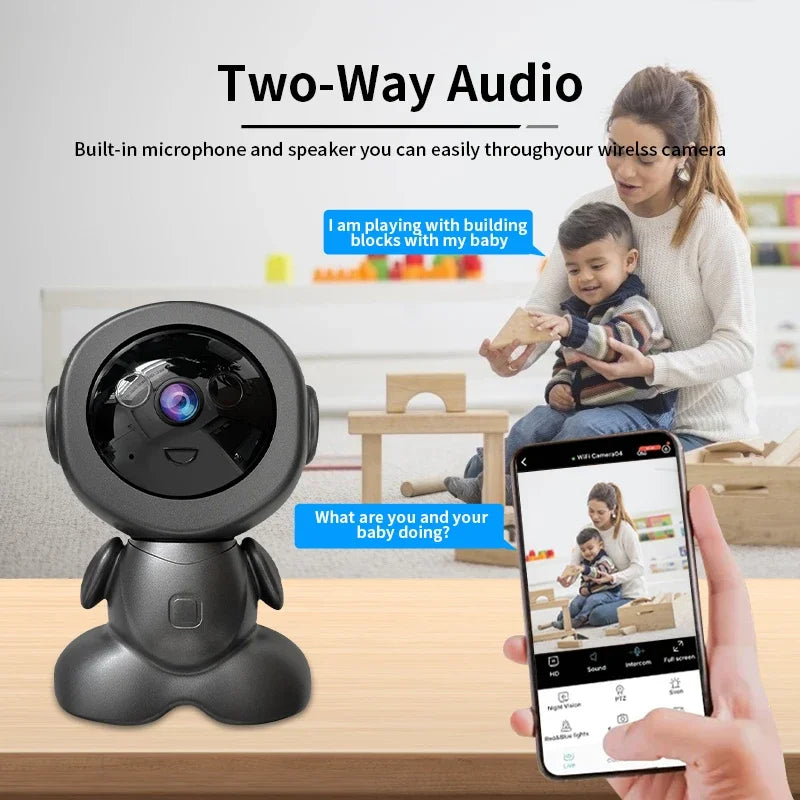 4K 8MP Pet Dog Camera with Phone App