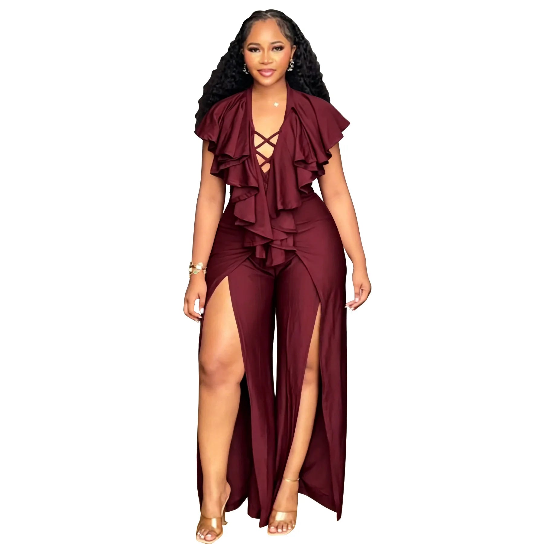 Plus Size Women Jumpsuit