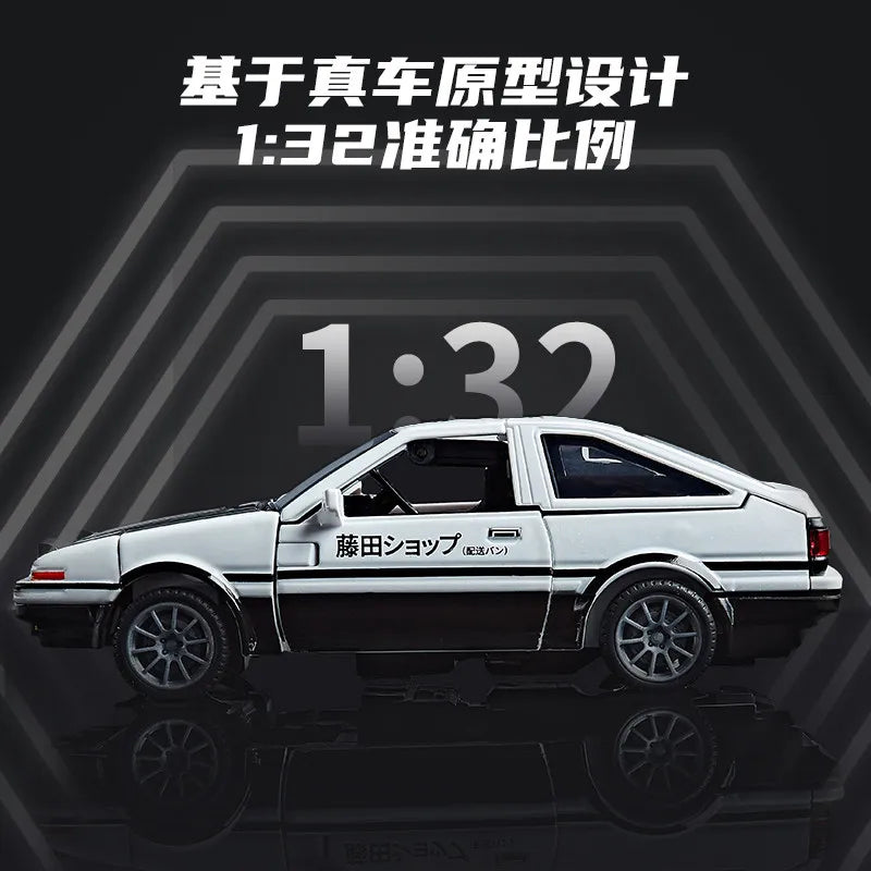 AE86 Defromed Alloy Car Model Robot