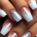 24pc Short Ballet Press on Nails