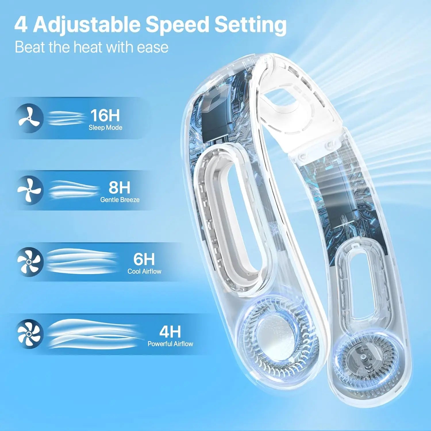 Portable Bladeless Neck Fan