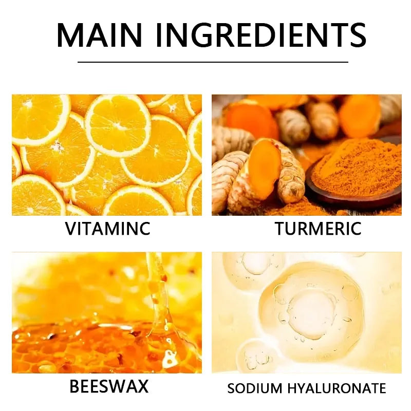 Vitamin C and Turmeric Hand and Foot Wax Mask