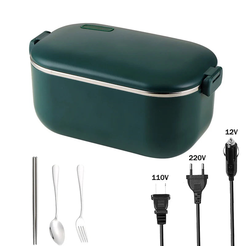 Stainless Steel Electric Heated Lunch Box