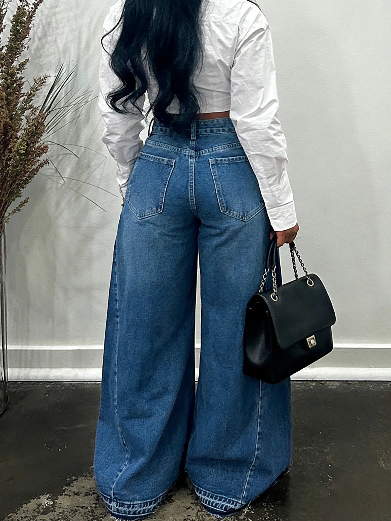 Vintage Wide-Leg Jeans for Women