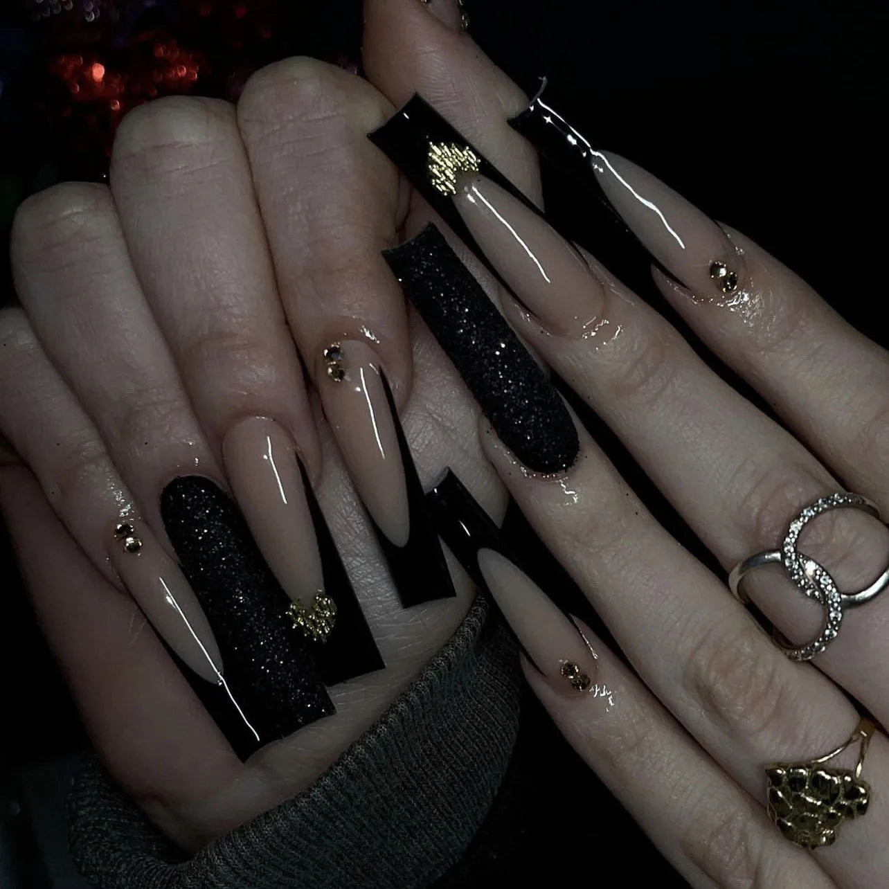 24pcs Extra Long Press on Nails