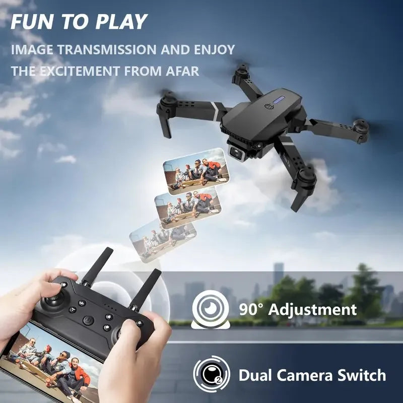 NEW Drone 4K Professinal With Wide Angle Dual HD Camera