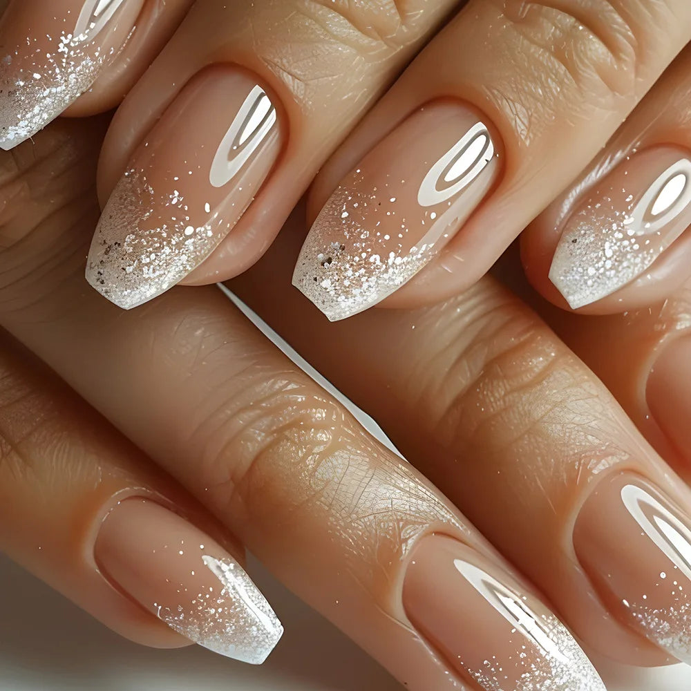 24pcs Simple Press on Nails