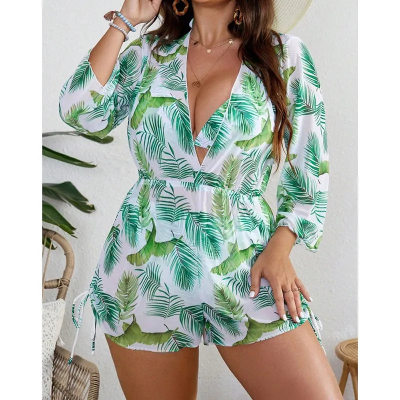 Plus Size High Waist Bikini