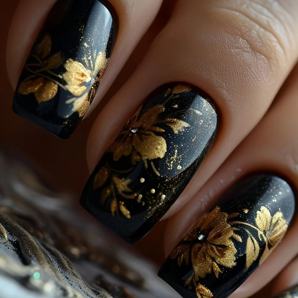 24pc Short Ballet Press on Nails