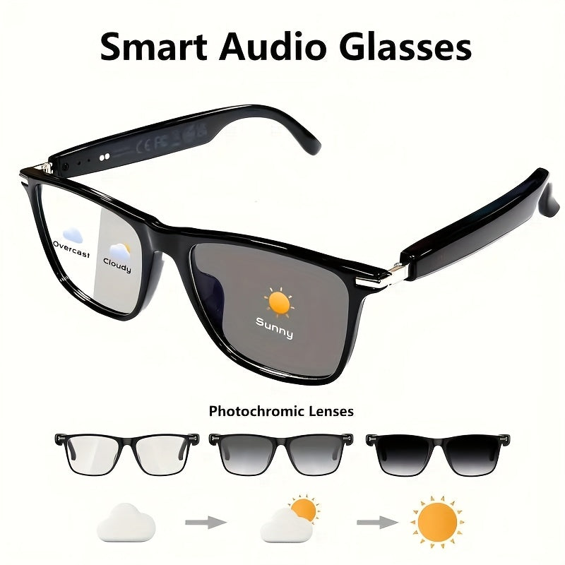 Smart Glasses with Automatic Dimming Lenses