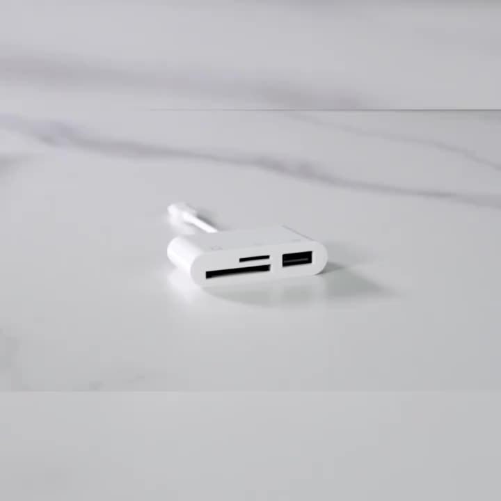 USB-C to SD/TF/Micro SD Card Reader OTG Adapter
